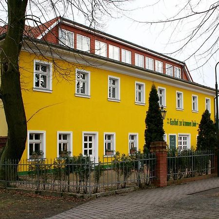 Landgasthof Zur Krummen Linde Hotel Stolpe  Eksteriør billede